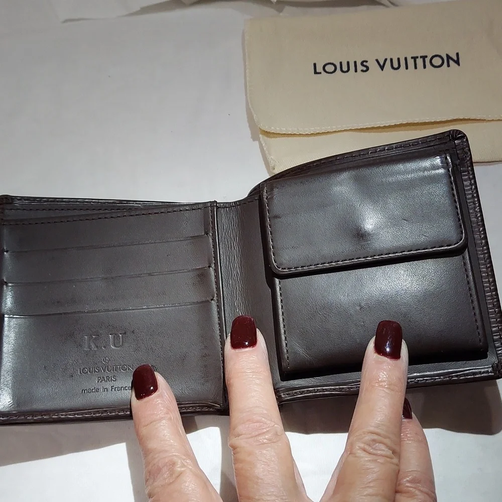 Louis Vuitton Brown EPI Leather Wallet